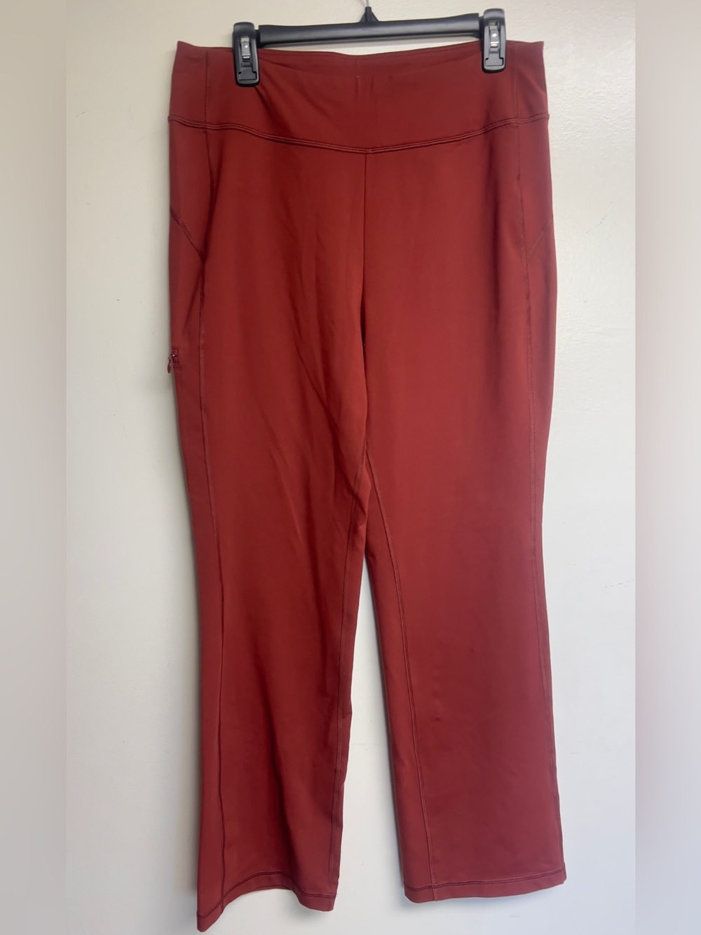 Duluth Trading Co Women's Rust Straight-Leg Pull-On Pants